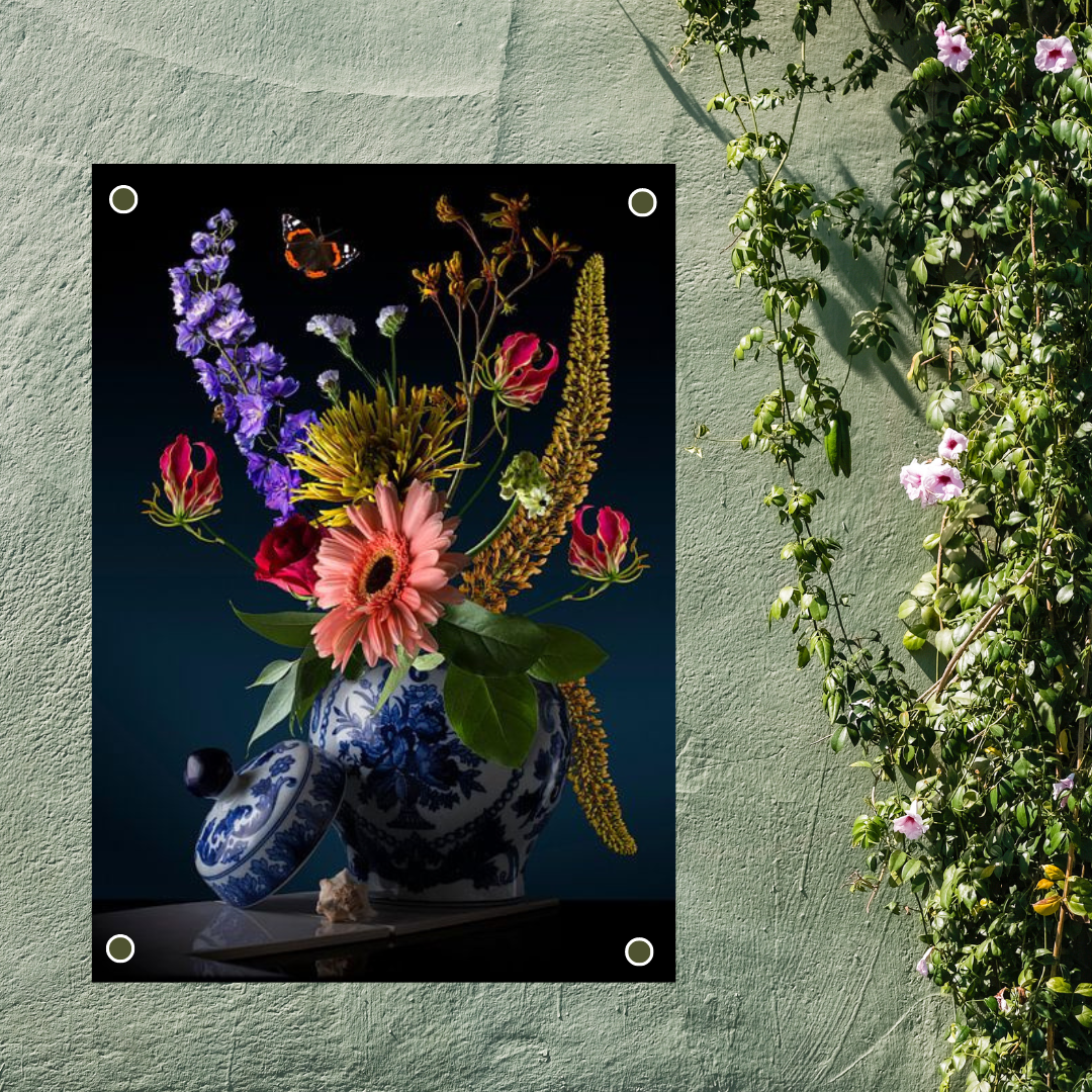 Tuinposter bloemen "Royal Flora"