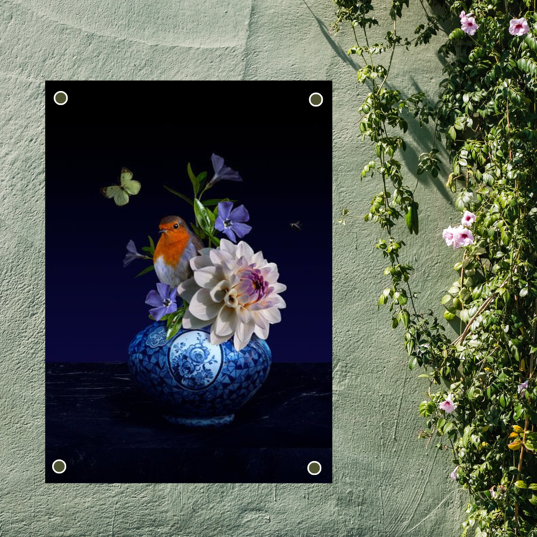 Tuinposter bloemen "Royal Respect II"