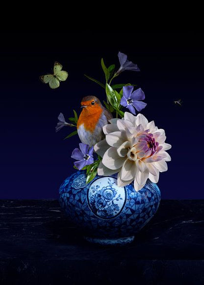 Tuinposter bloemen "Royal Respect II"